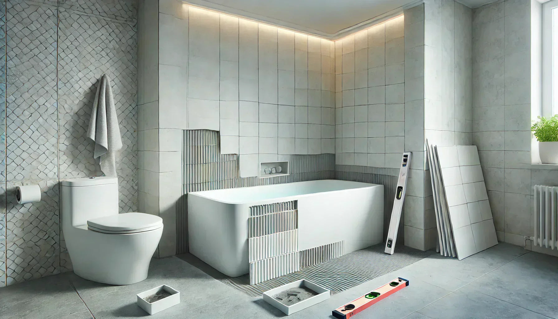 Jak obudować wannę płytkami? Montażowy instruktaż