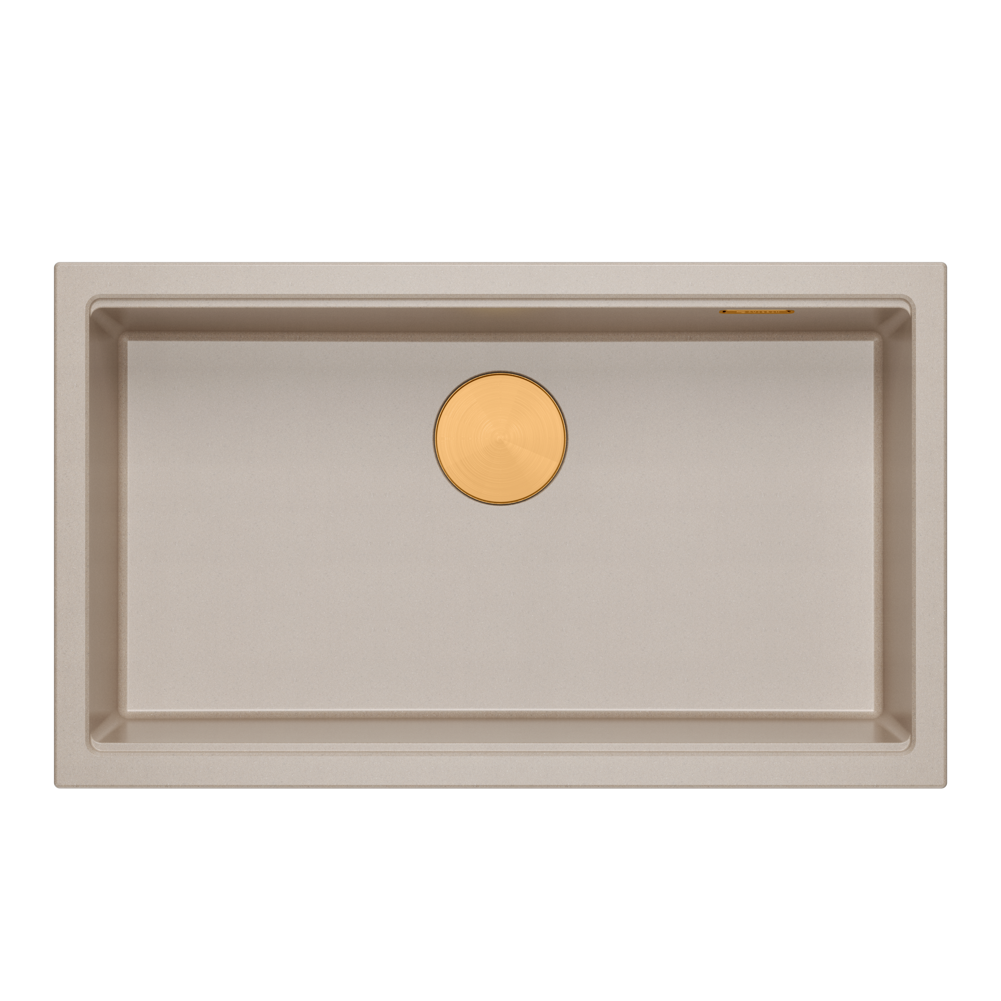 Zlewozmywak granitowy wpuszczany beżowy Quadron Logan 110 Pearl Beige HQD7644U2