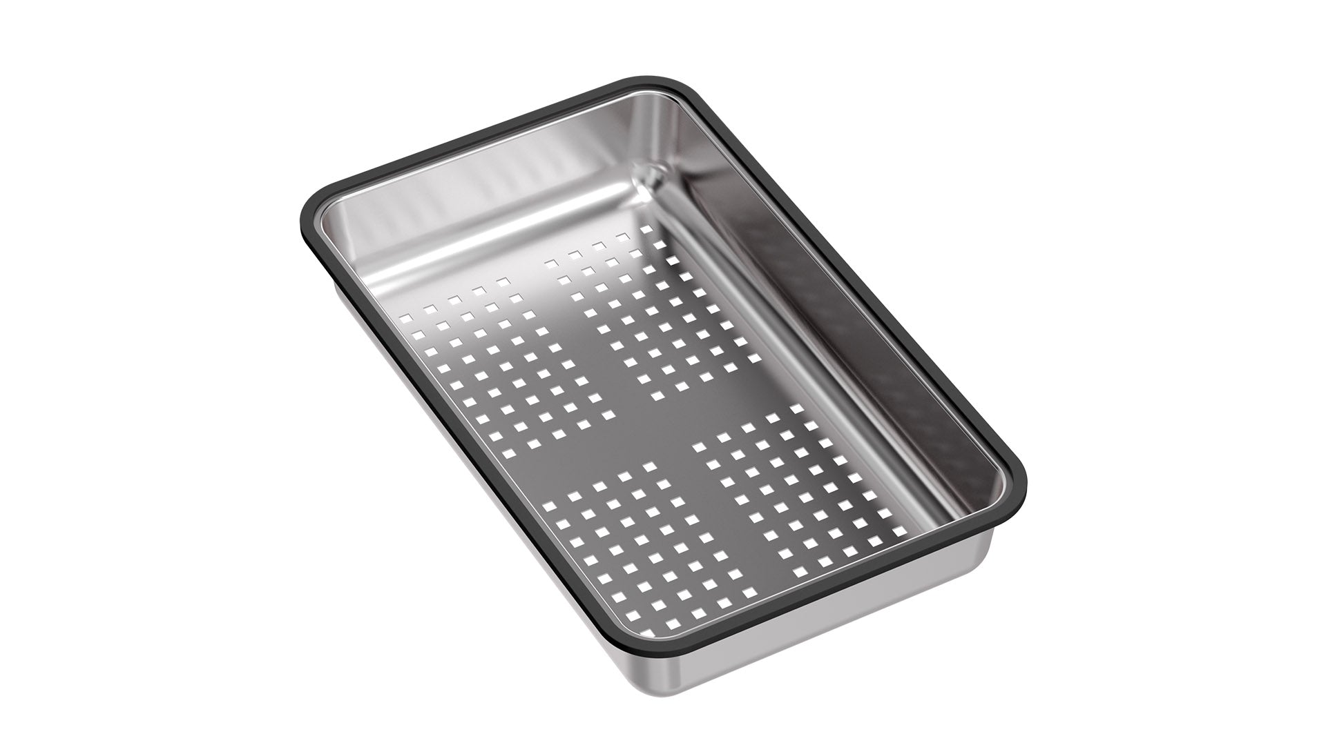 Zestaw zlewozmywak stalowy Quadron BURT Workstation SteelQ syfon push to open akcesoria