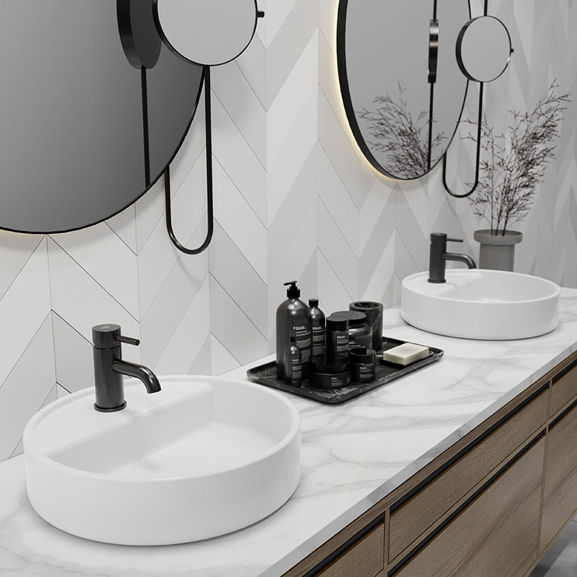 Bateria umywalkowa Steinberg Seria 100 1000 / 1010, z opcją korka