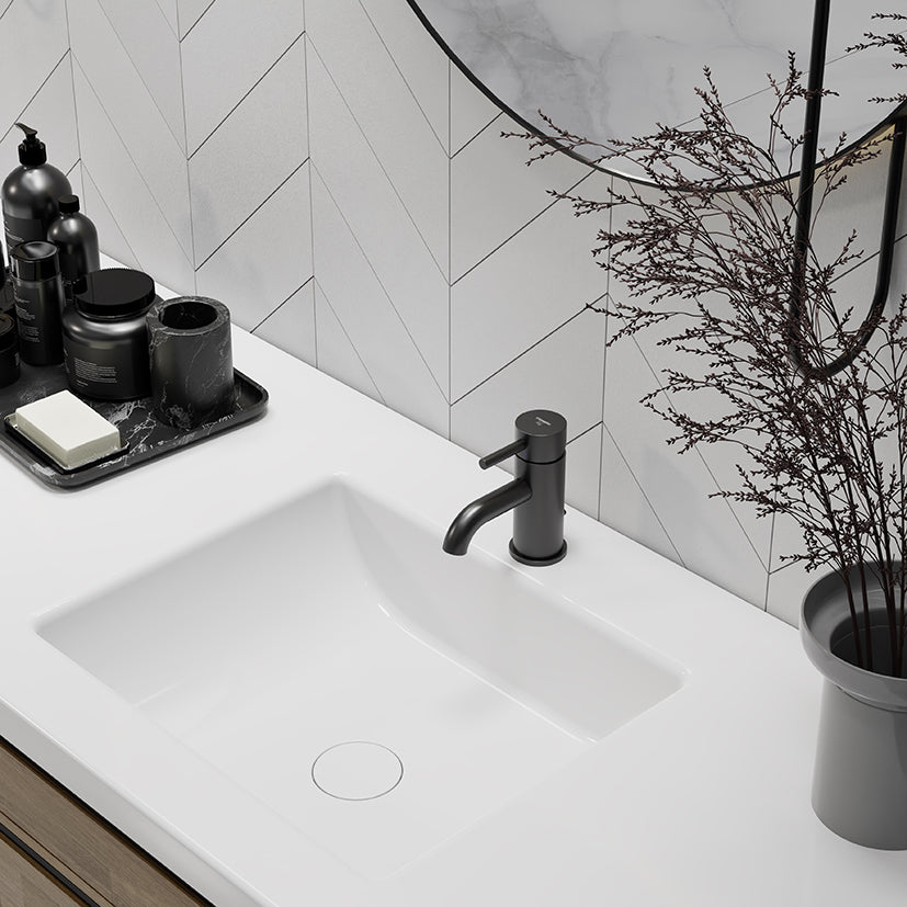 Bateria umywalkowa Steinberg Seria 100 1000 / 1010, z opcją korka