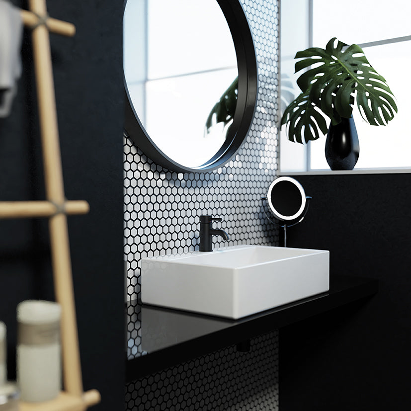 Bateria umywalkowa Steinberg Seria 100 1000 / 1010, z opcją korka