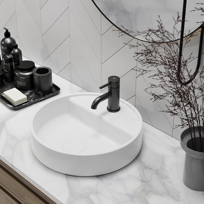 Bateria umywalkowa Steinberg Seria 100 1000 / 1010, z opcją korka