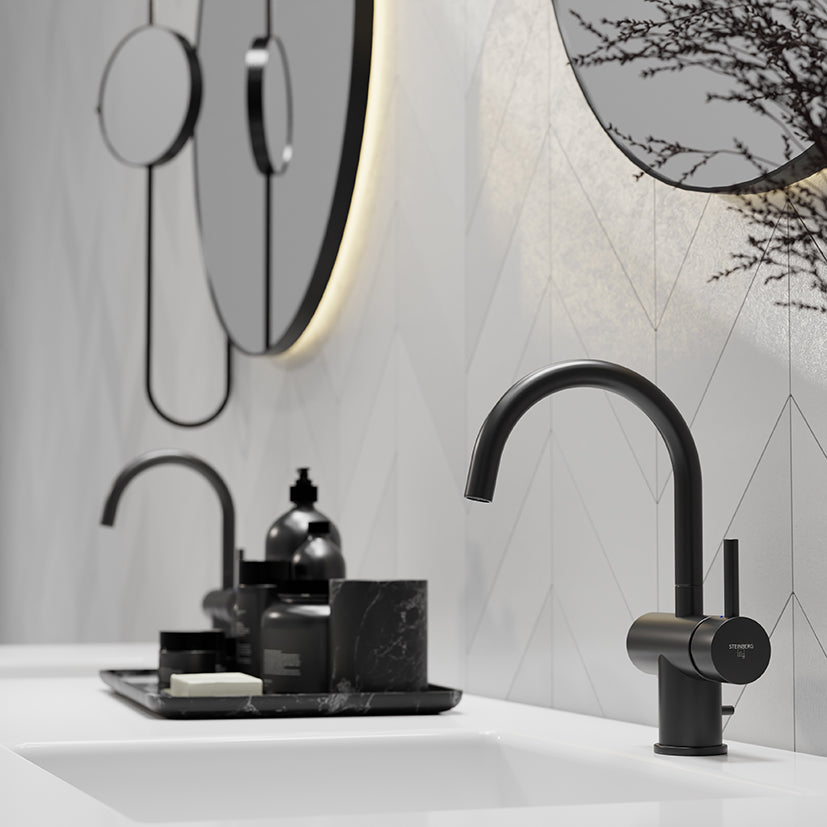 Bateria umywalkowa Steinberg Seria 100 1500 / 1510, z opcją korka