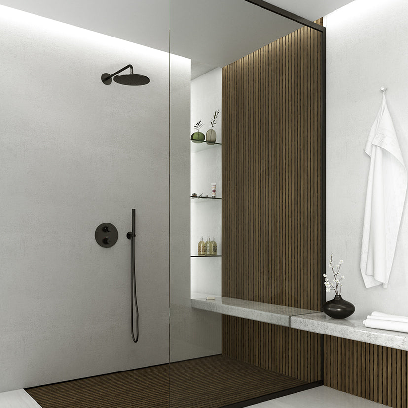 Bateria prysznicowa Steinberg Seria 100 4133 3, element zewnętrzny, termostat