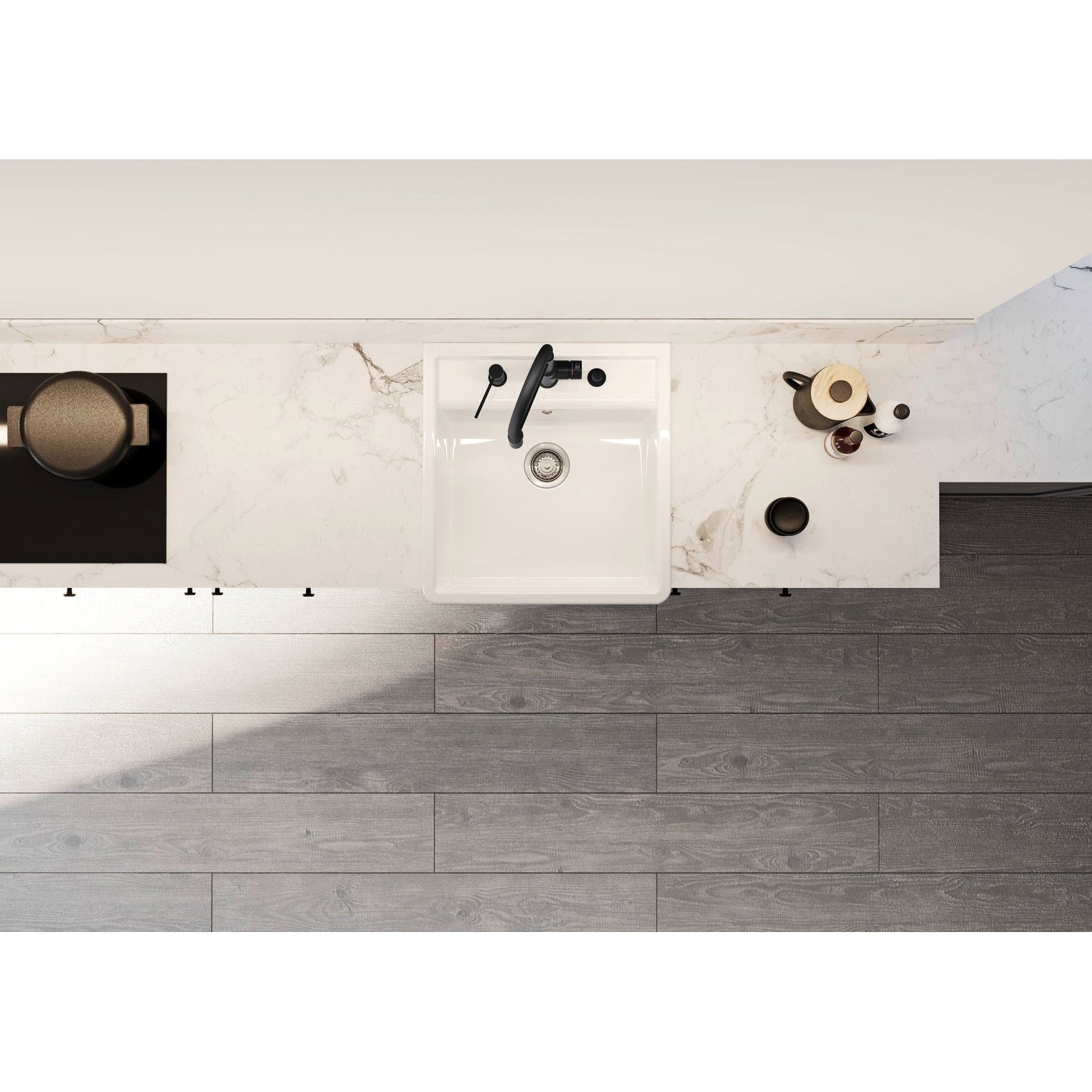 Zlewozmywak ceramiczny farmerski BLANCO Panor 60