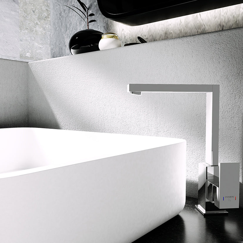 Bateria umywalkowa Steinberg Seria 160 1400 / 1500, z opcją korka