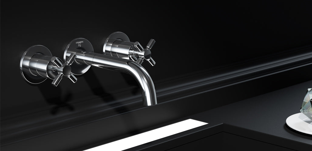 Bateria umywalkowa Steinberg Seria 250 1902, wylewka 195 mm