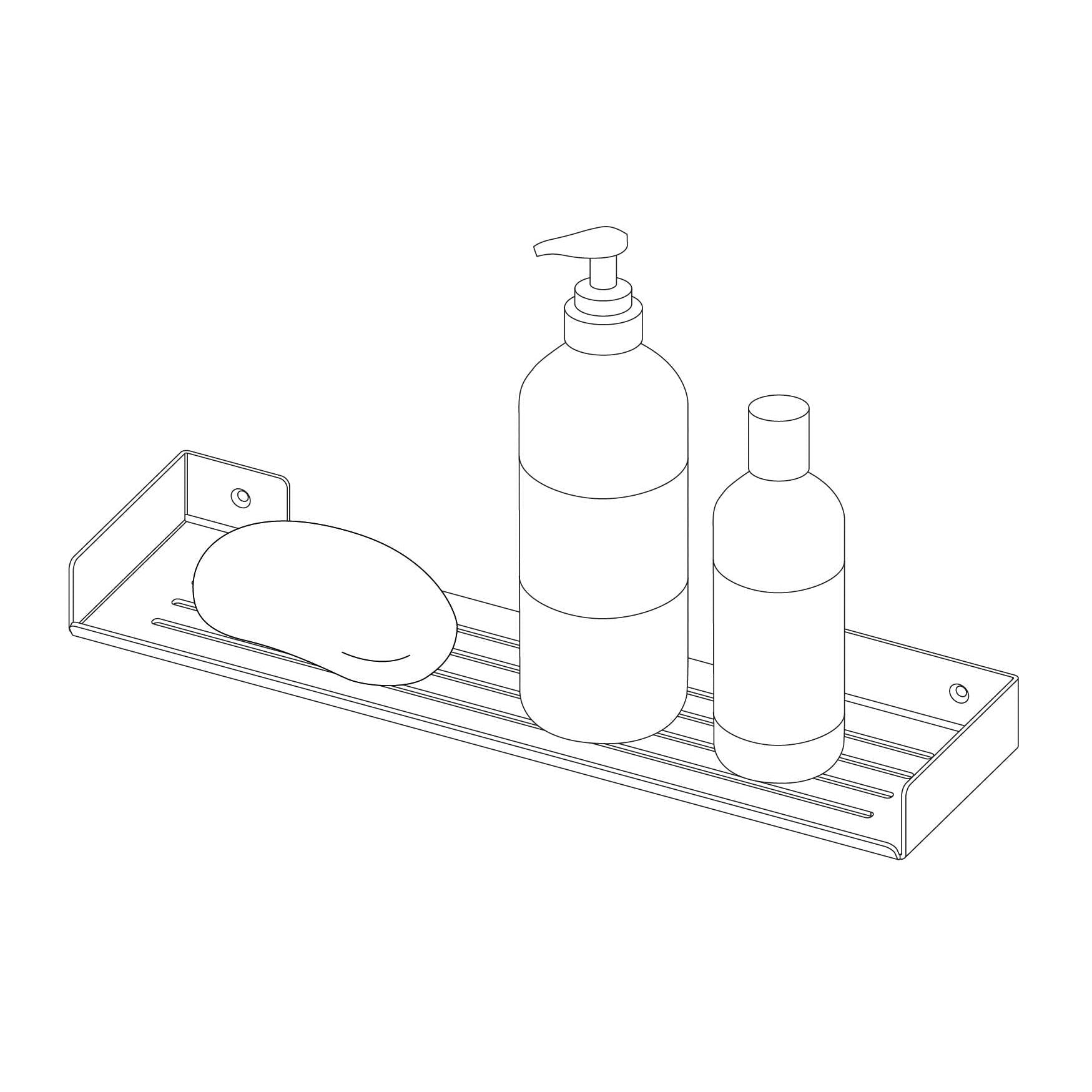 Półka ścienna Deante Mokko ADM_N511 2