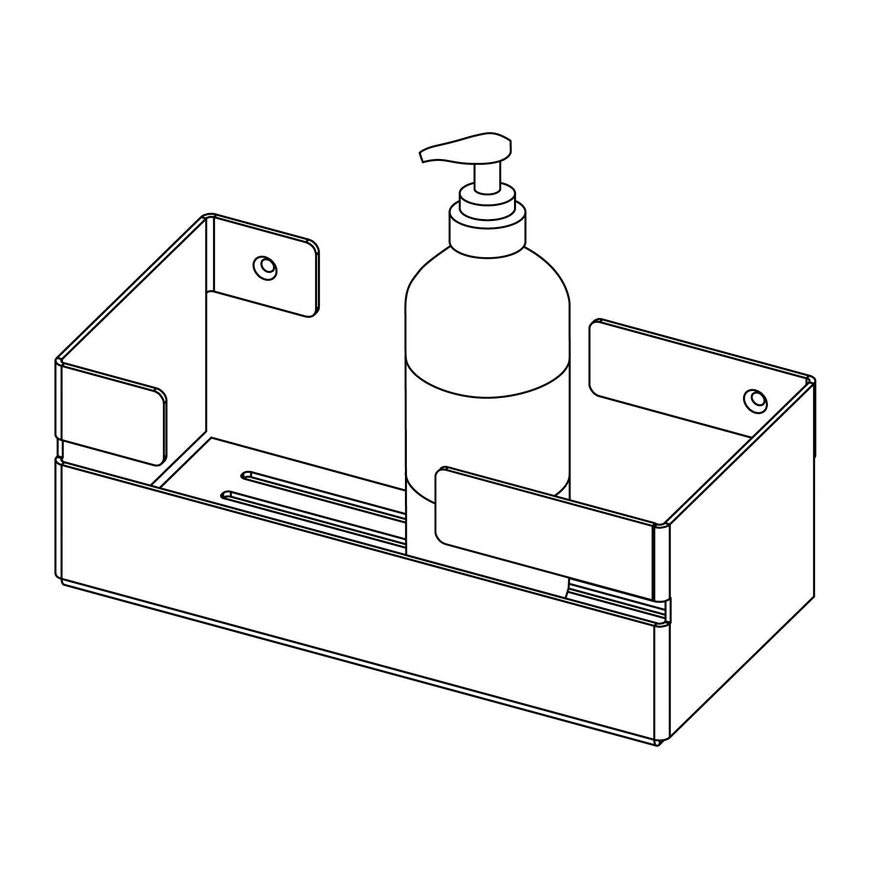 Półka wysoka Deante Mokko ADM_N521 2