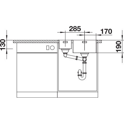 Zlewozmywak BLANCO Andano 340/180-IF