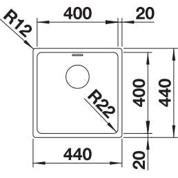 Zlewozmywak BLANCO Andano 400-IF