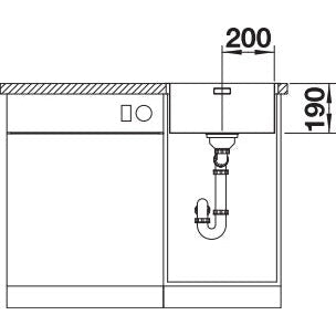Zlewozmywak BLANCO Andano 400-IF