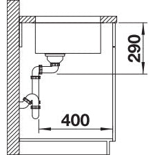 Zlewozmywak BLANCO Andano 400-U