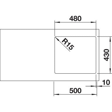 Zlewozmywak BLANCO Andano 450-IF