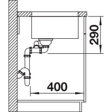 Zlewozmywak BLANCO Andano 500/180-U