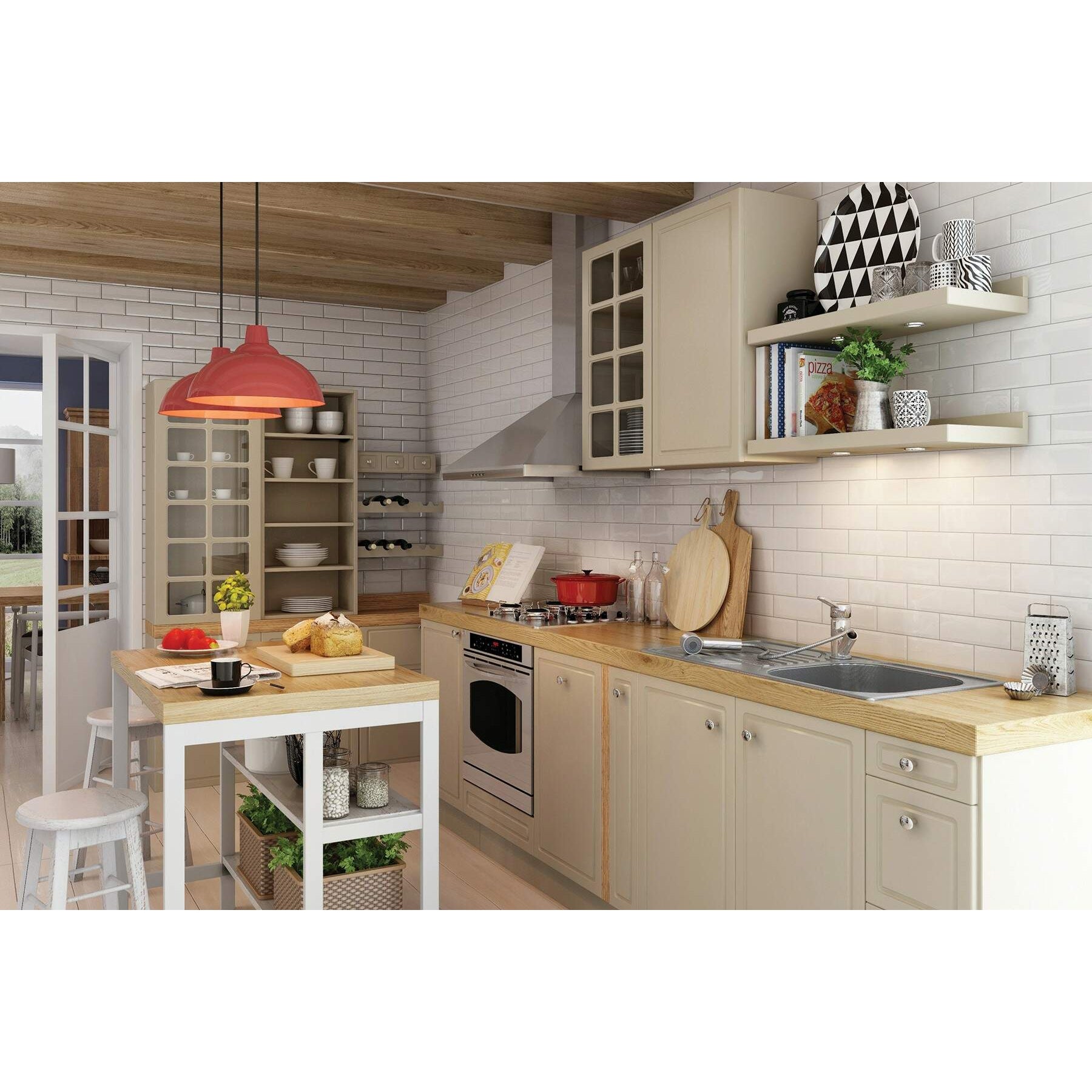 Zlewozmywak stalowy 1-komorowy z ociekaczem - odpływ 3.5" Deante Legato ZEL_0113 3