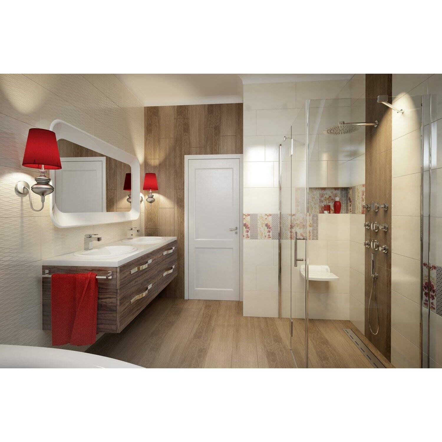 Siedzisko ścienne składane Deante Vital NIV_651A 7