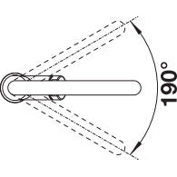 Bateria BLANCO CARENA-S Vario Silgranit-Look Alumetalik/Chrom
