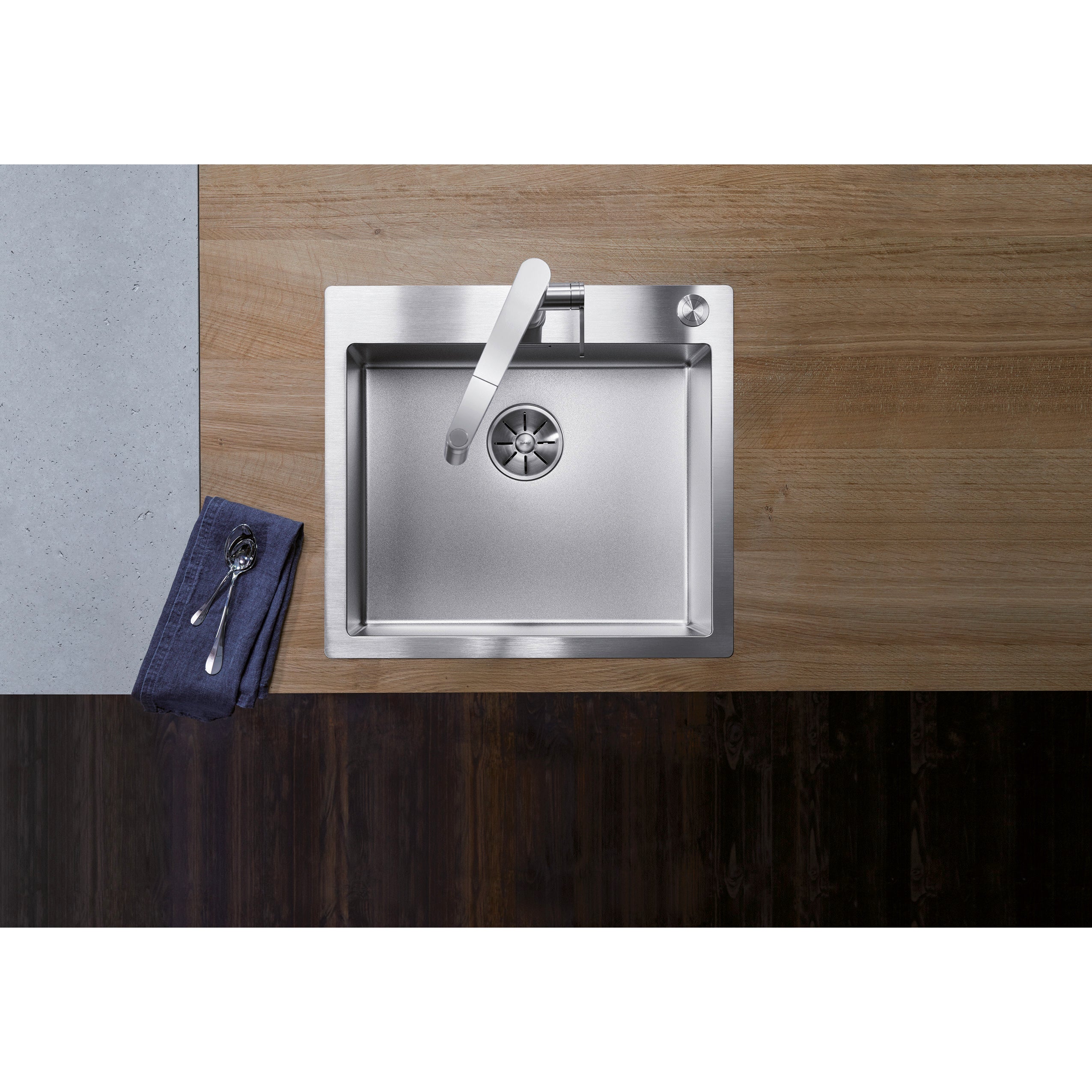 Zlewozmywak BLANCO Claron 500-IF/A z korkiem automatycznym