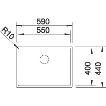 Zlewozmywak BLANCO Claron 550-U
