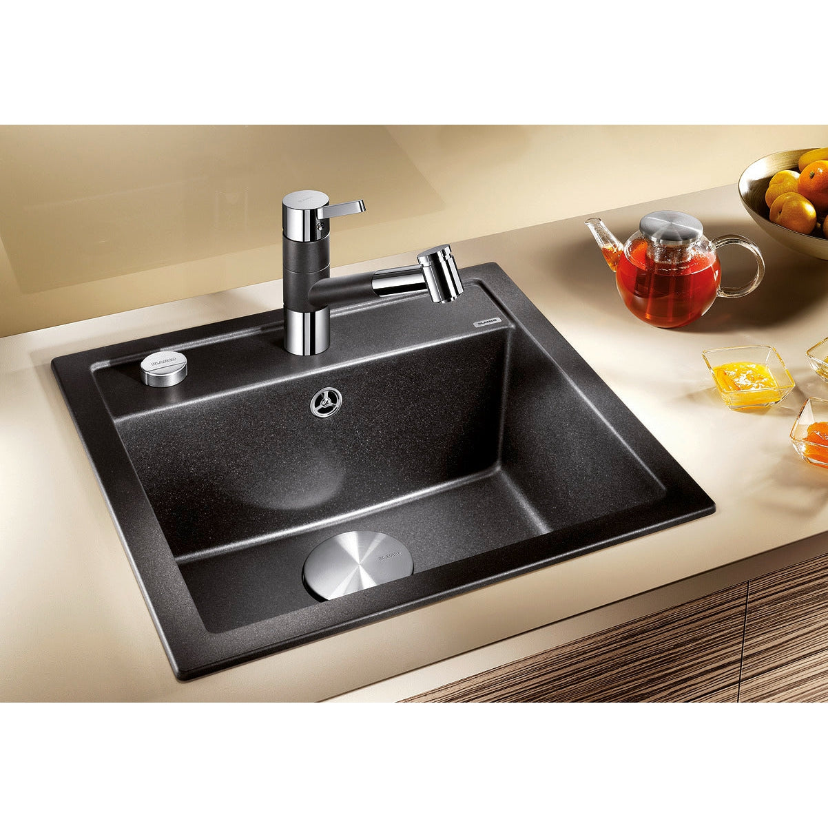 Zlewozmywak BLANCO DALAGO 5, Silgranit PuraDur, z korkiem automatycznym