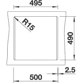 Zlewozmywak BLANCO DALAGO 5, Silgranit PuraDur, z korkiem automatycznym