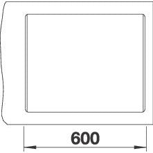 Zlewozmywak BLANCO DALAGO 6-F, Silgranit PuraDur, z korkiem automatycznym