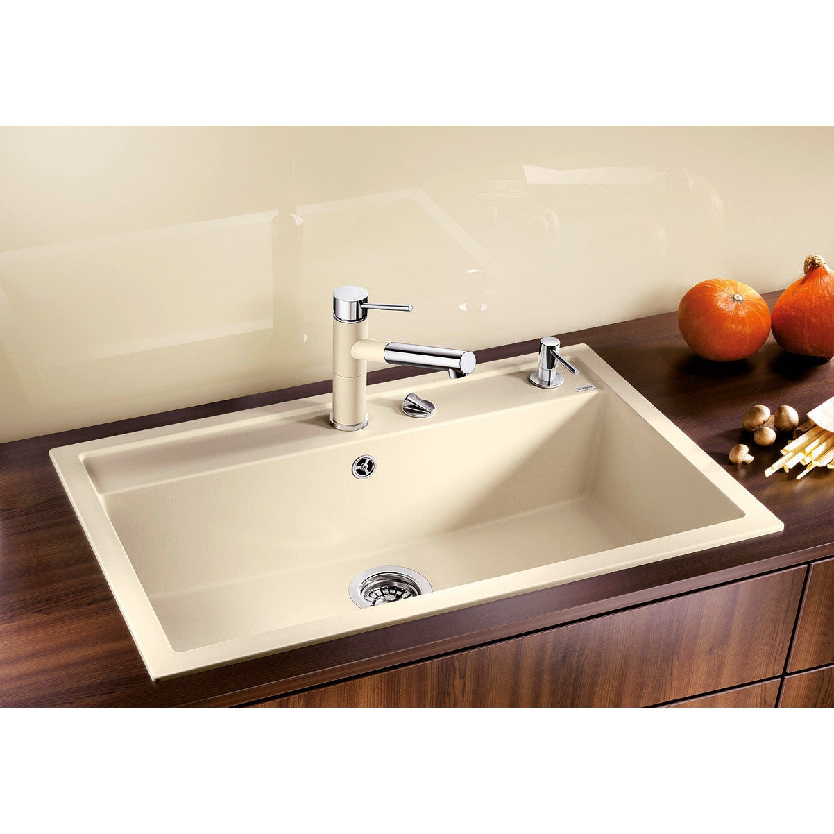 Zlewozmywak BLANCO DALAGO 8, Silgranit PuraDur, z korkiem automatycznym