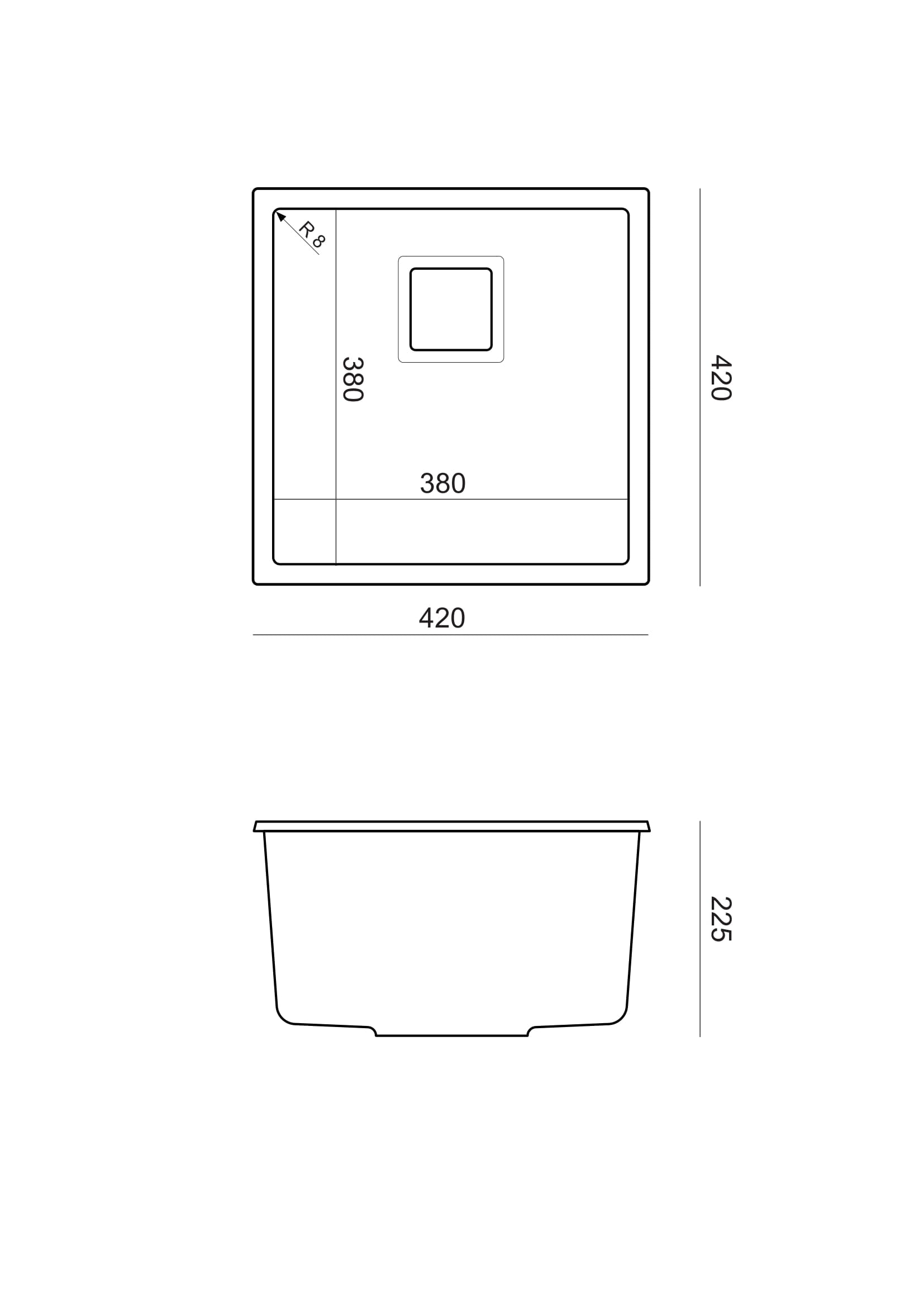 Zlewozmywak granitowy Quadron DAVID 40 GraniteQ silver stone