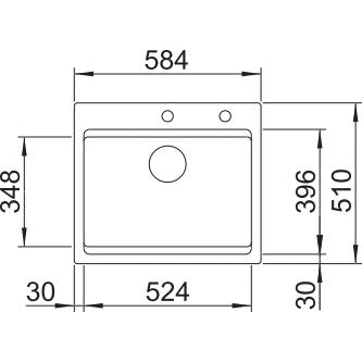 Zlewozmywak BLANCO Etagon 6, Silgranit PuraDur, z opcją korka automatycznego
