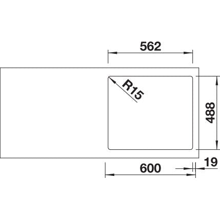 Zlewozmywak BLANCO Etagon 6, Silgranit PuraDur, z opcją korka automatycznego