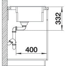 Zlewozmywak BLANCO Etagon 8, Silgranit PuraDur, z opcją korka automatycznego