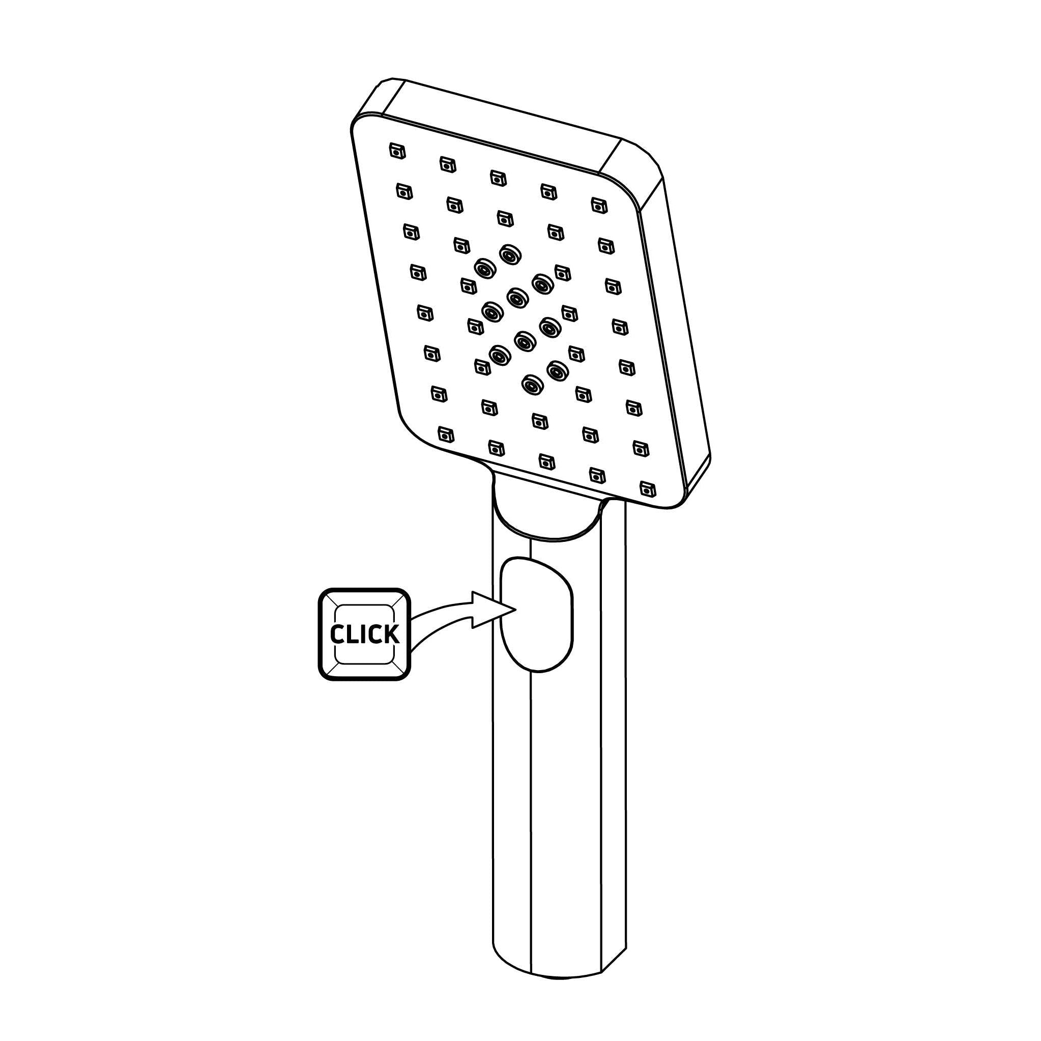 Słuchawka prysznicowa 3-funkcyjna Deante Alpinia NGA_N51S 2
