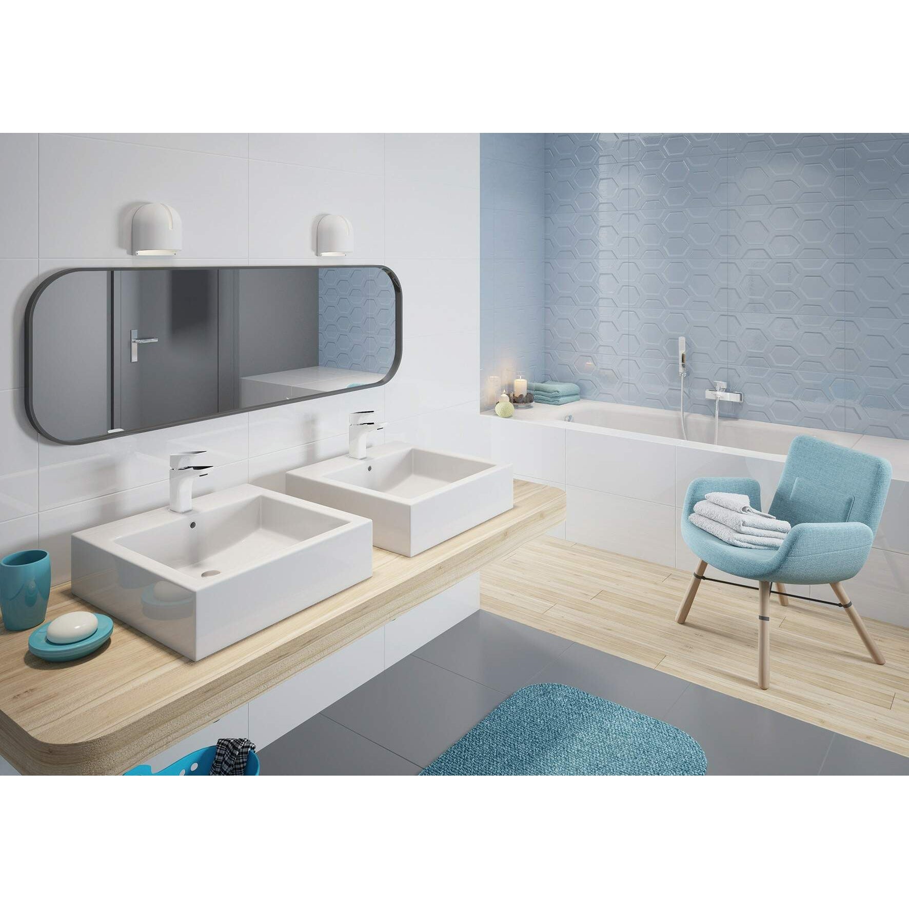 Bateria umywalkowa Deante Hiacynt BQH_021M 2