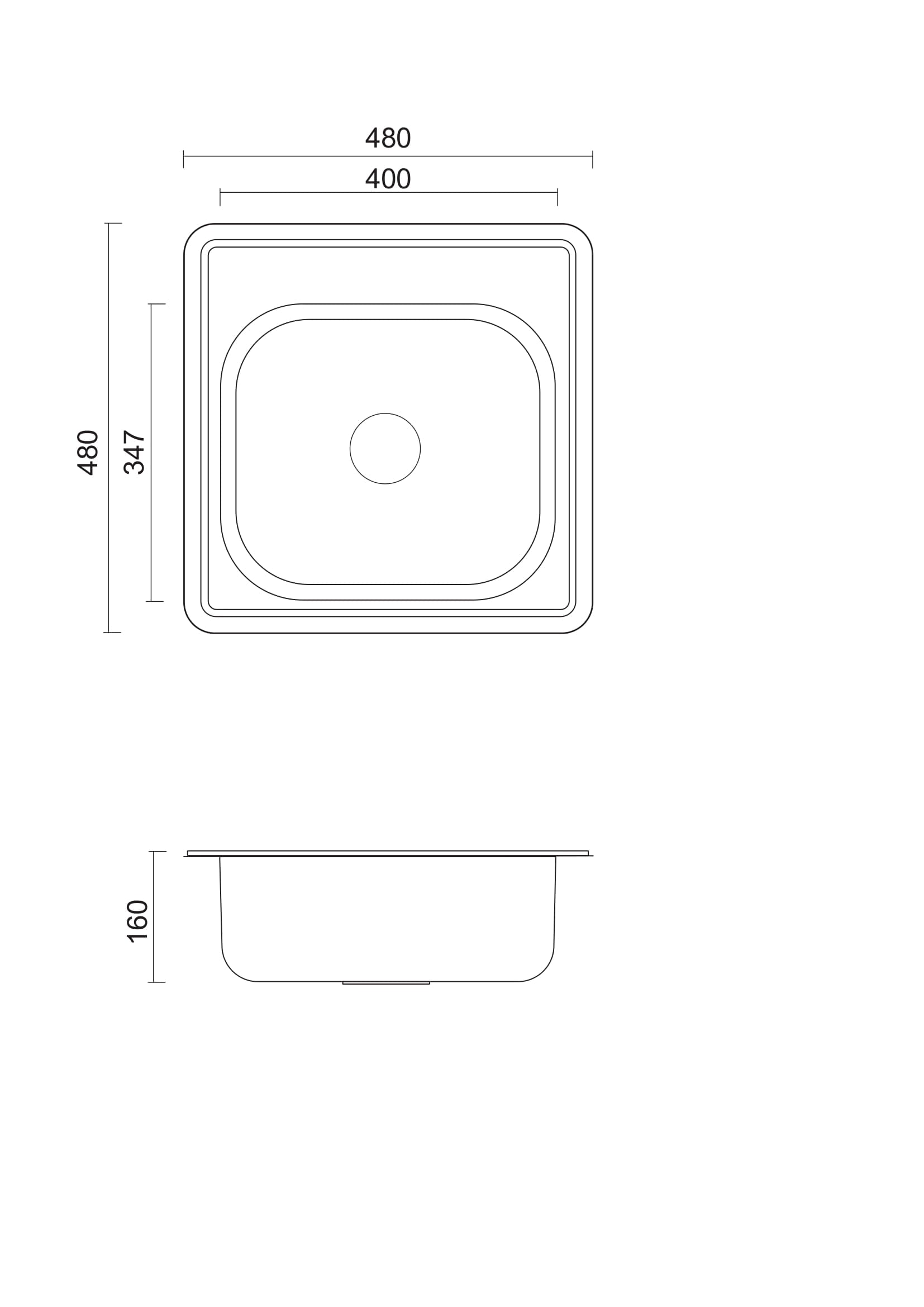 Zlewozmywak stalowy Steiner JOE 110 Steinsteel satyna HD110SAT4848
