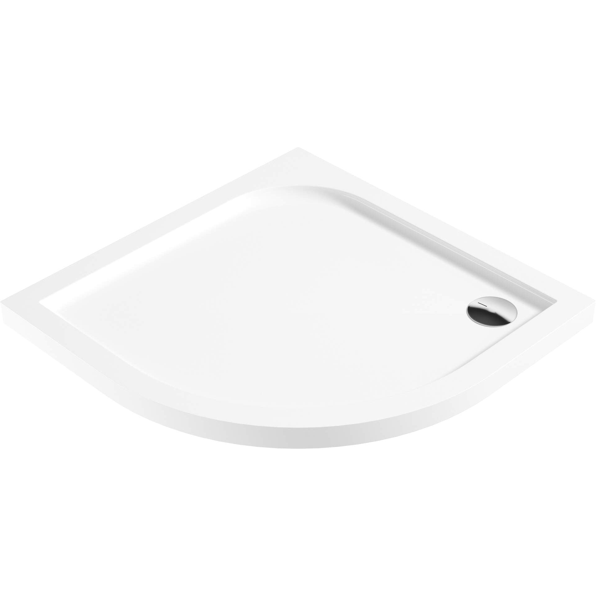 Brodzik akrylowy półokrągły 80x80 cm Deante Cubic KTK_052B 1