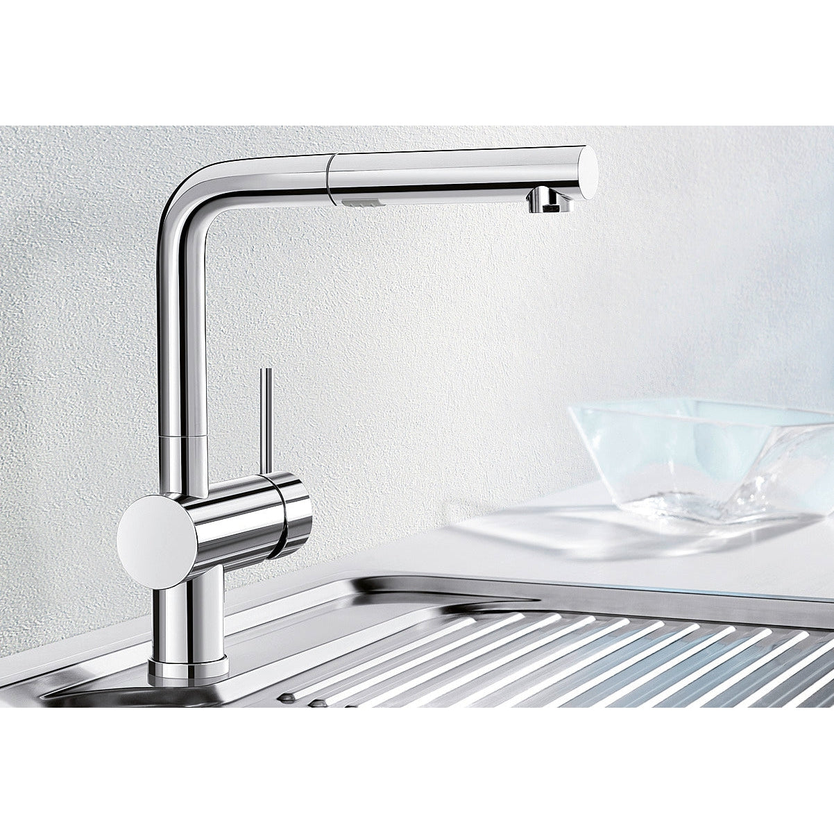 Bateria kuchenna BLANCO LINUS-S VARIO Chromowana