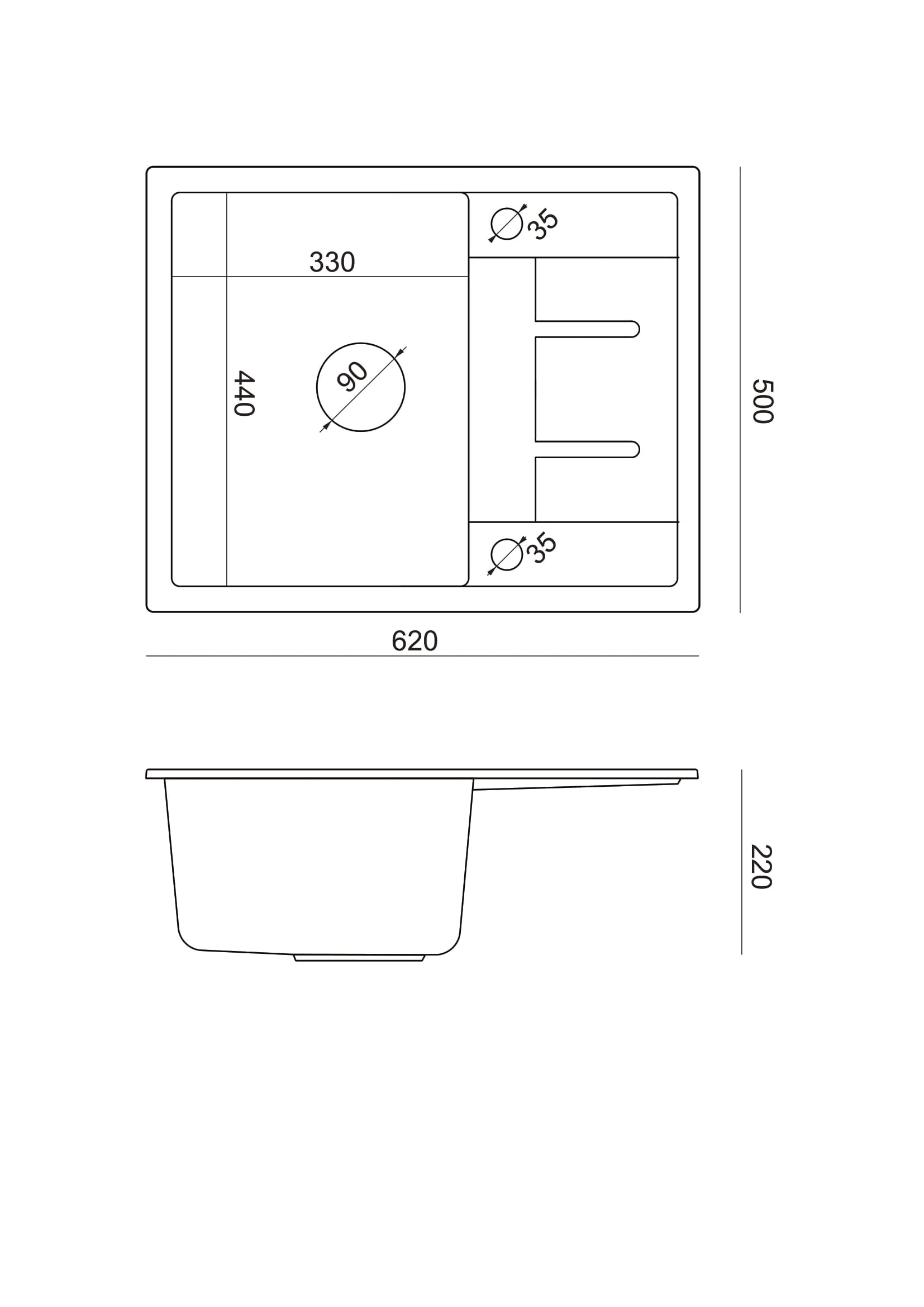 Zlewozmywak granitowy Quadron MORGAN 116 GraniteQ silver stone