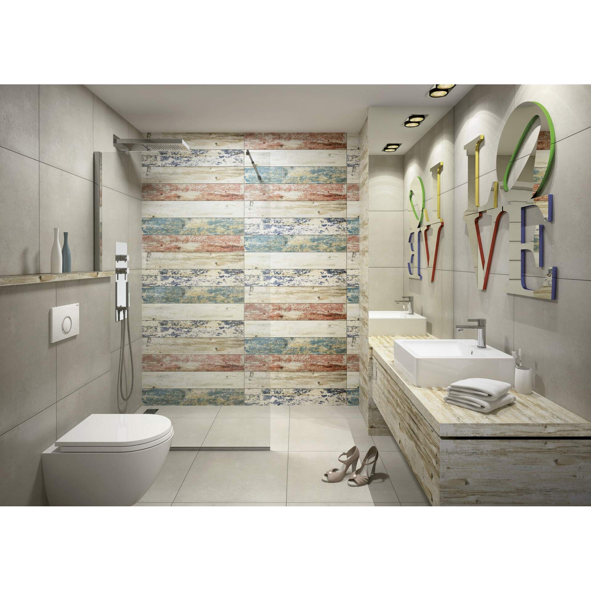 Kabina prysznicowa walk-in 90 cm Deante Abelia KTA_039P 5