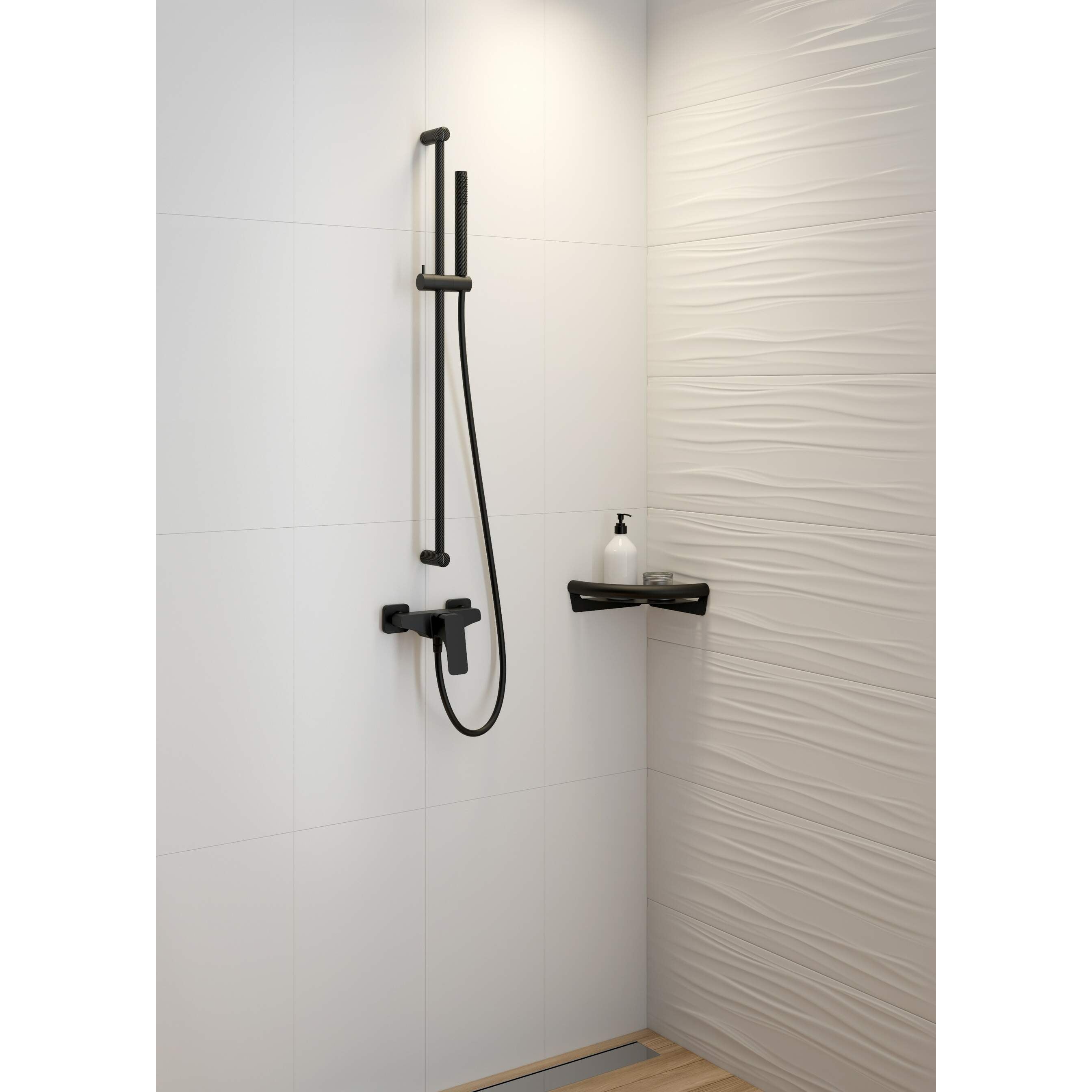 Uchwyt narożny z półką Deante Vital NIV_B41K 3