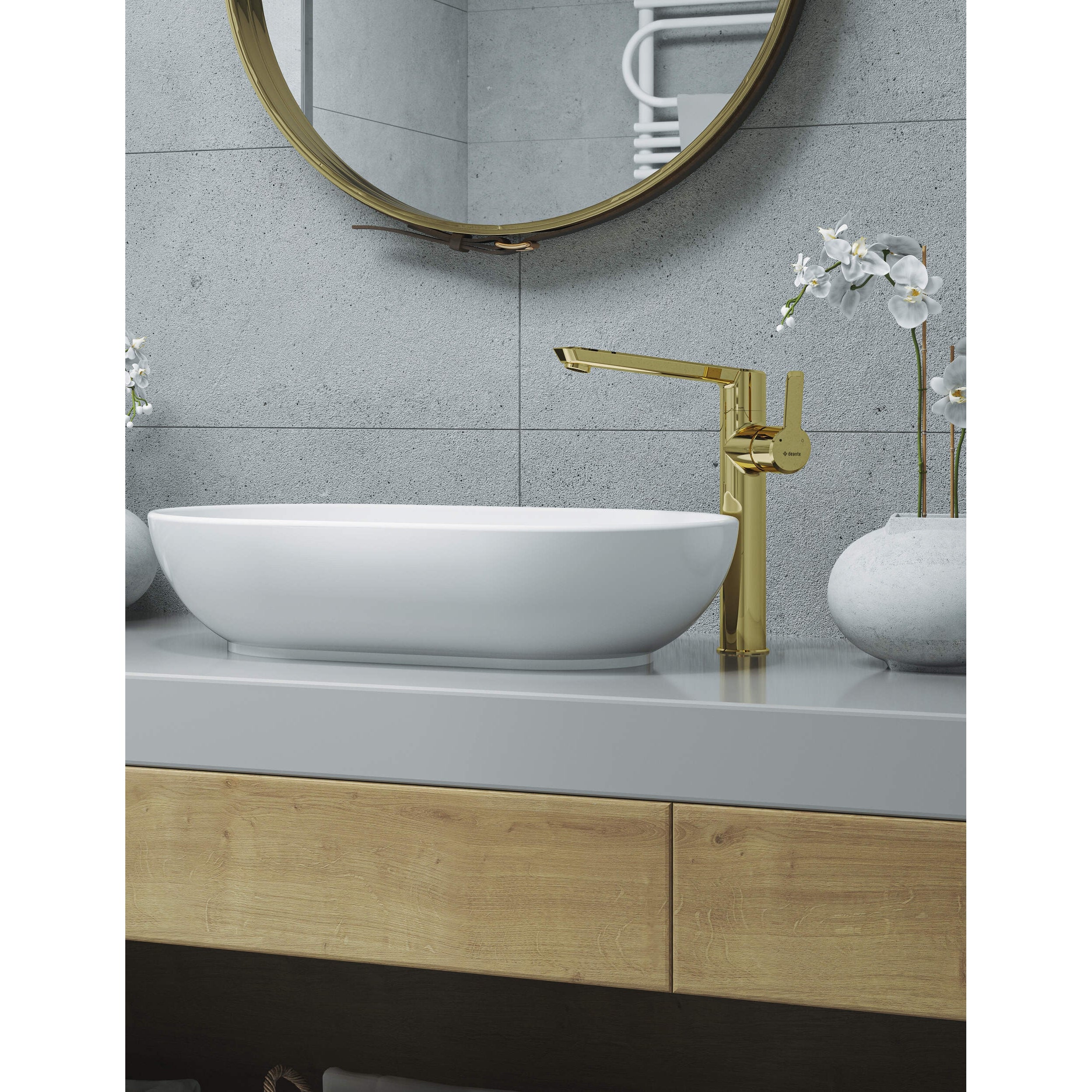 Bateria umywalkowa wysoka Deante Arnika BQA_Z20K 3