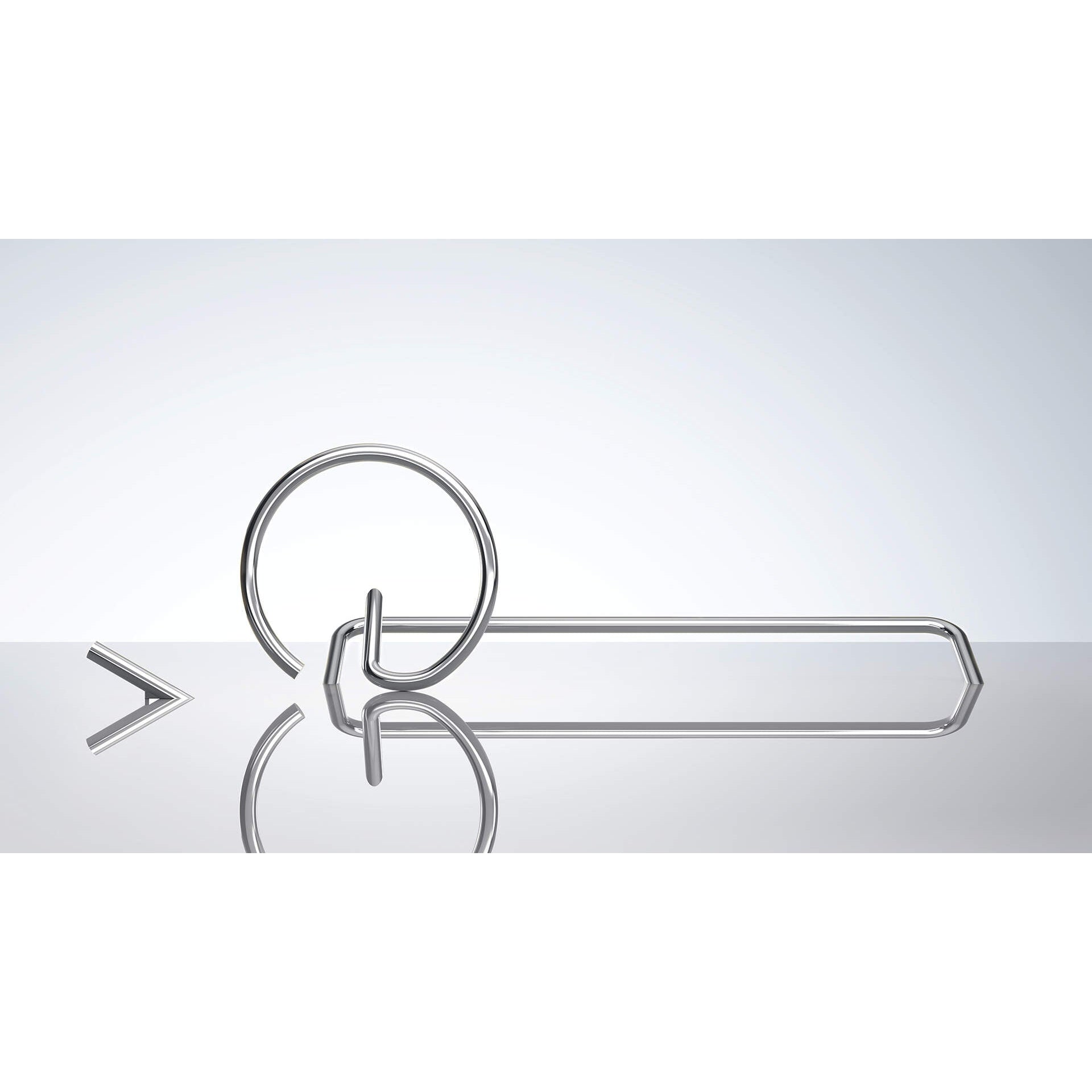 Wieszak na ręcznik ścienny - okrągły Deante Silia ADI_0611 3