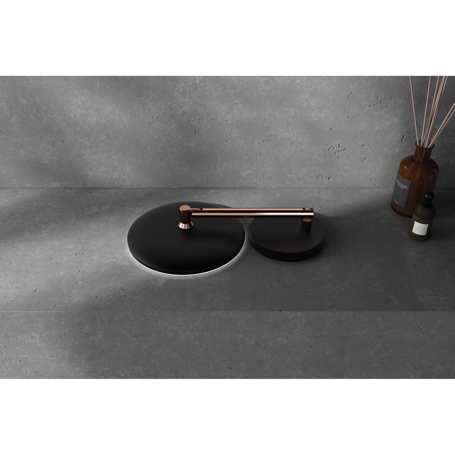 Lusterko kosmetyczne stojące - podświetlenie LED Deante Silia ADI_R812 11