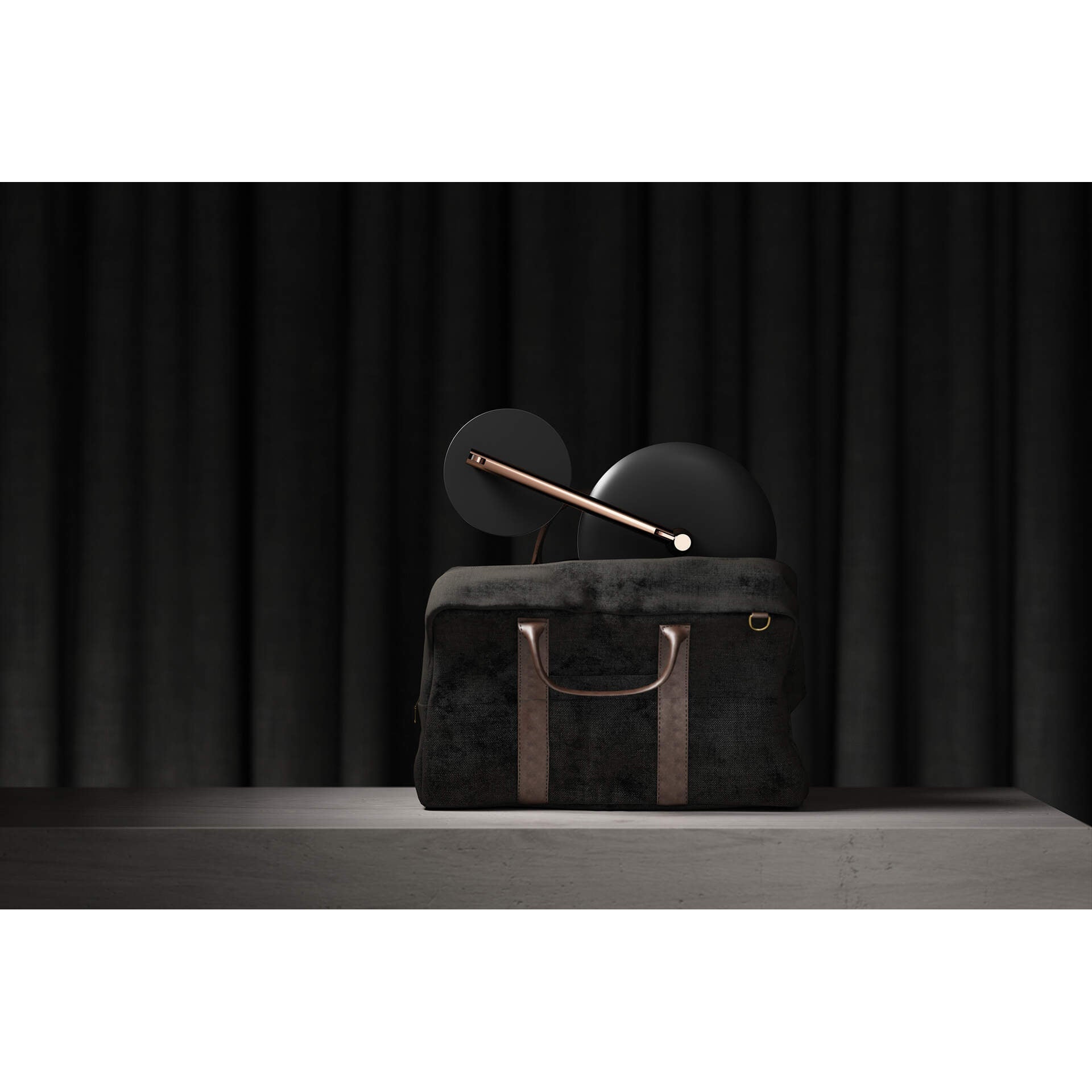 Lusterko kosmetyczne stojące - podświetlenie LED Deante Silia ADI_R812 12