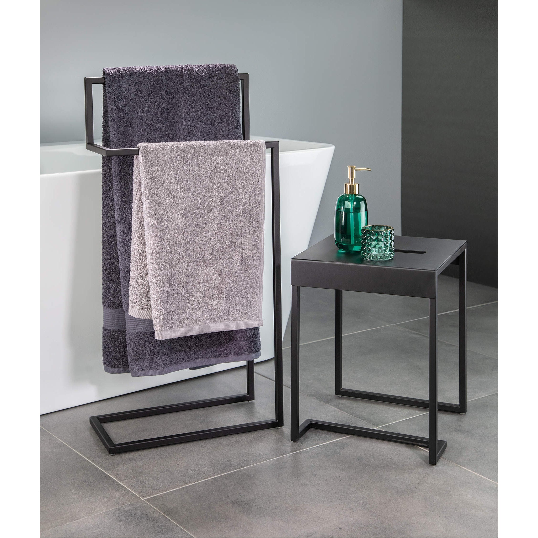 Wieszak podłogowy podwójny Deante Mokko ADM_N622 14