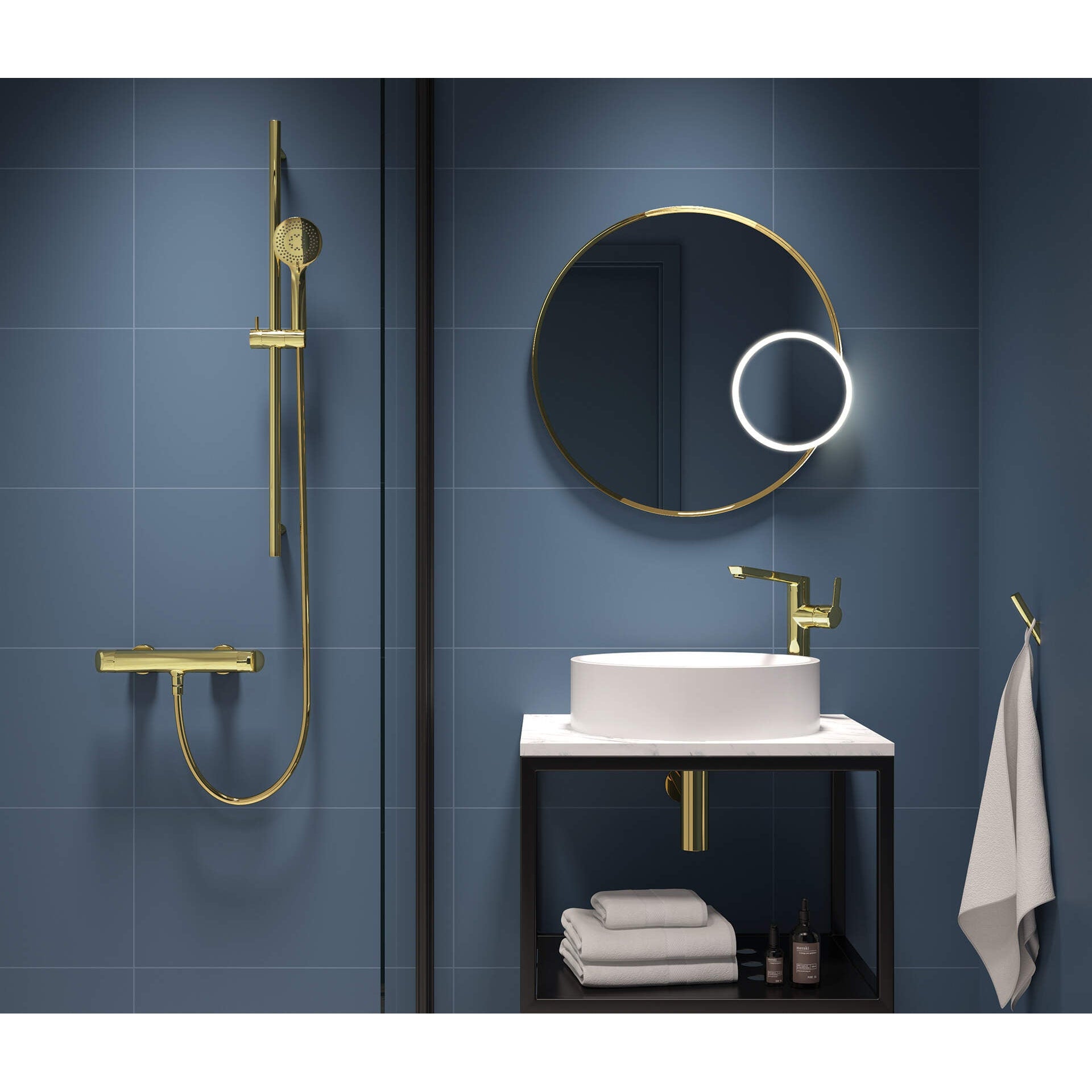 Bateria umywalkowa wysoka Deante Arnika BQA_Z20K 4