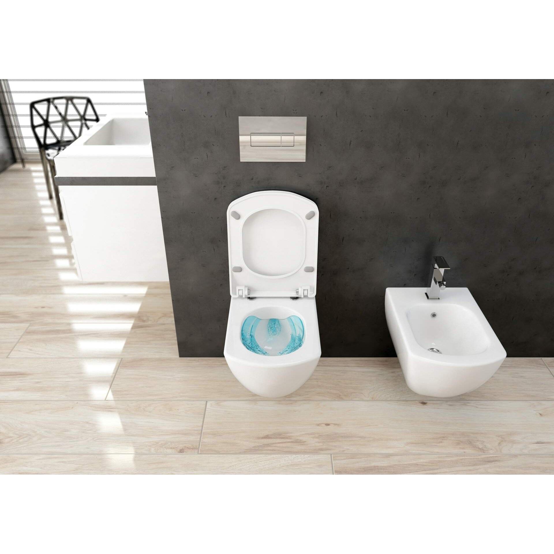 Zestaw WC podtynkowy 6 w 1 Deante Anemon Zero CDZS6ZPW 3
