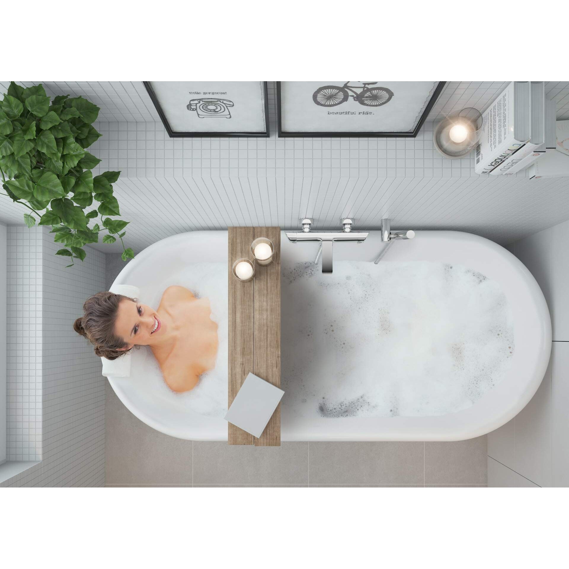 Wąż prysznicowy rozciągliwy - 150 cm Deante NDA_051W 3