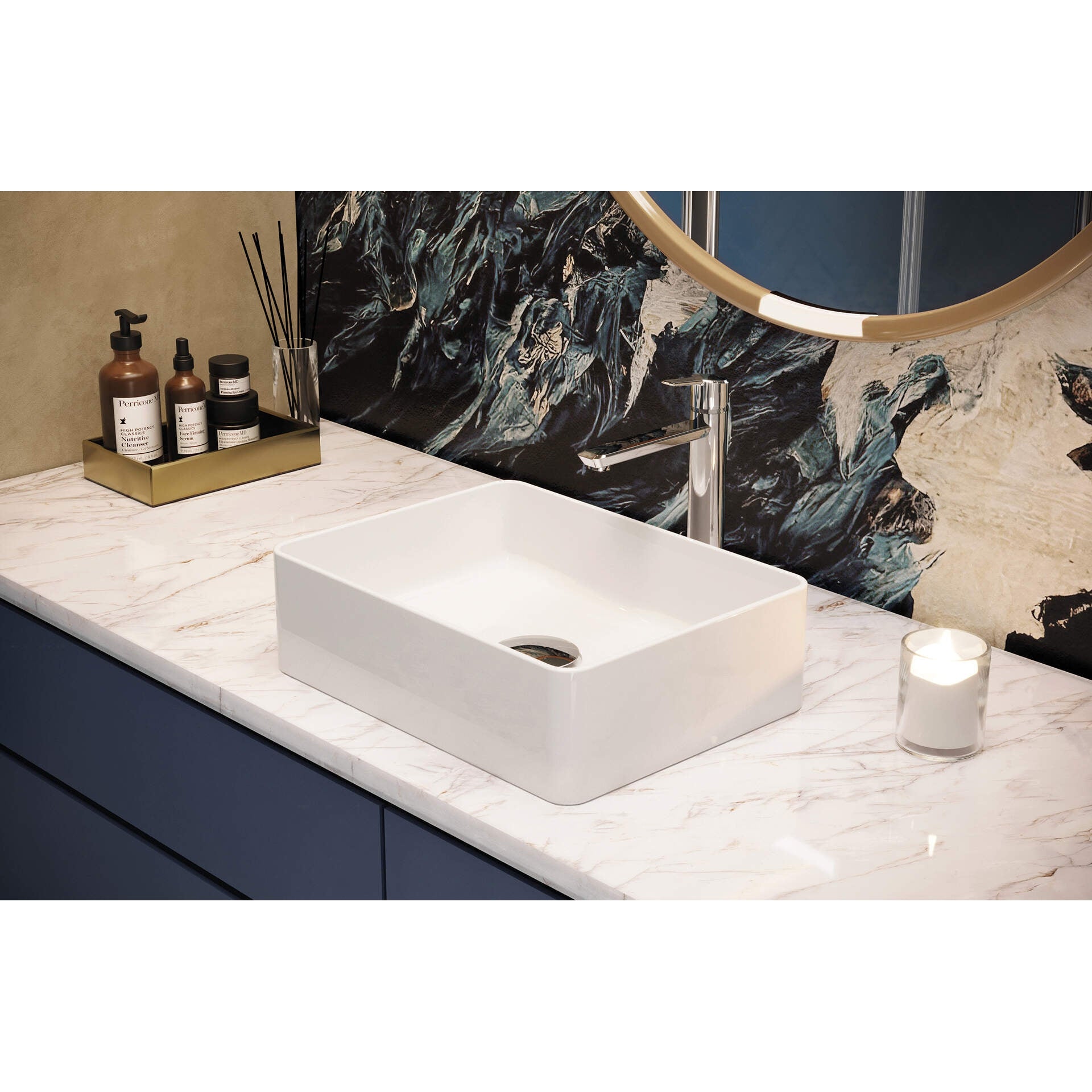 Korek do umywalki - bez przelewu Deante Click-Clack NHC_010A 3